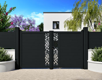 Vente portail aluminium Mâcon, Bourg-en-bresse, 01000, 71000, Devis, vente, pose, installation sur mesure portail